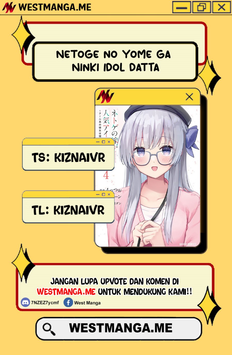 Netoge no Yome ga Ninki Idol datta Chapter 33 Gambar 1