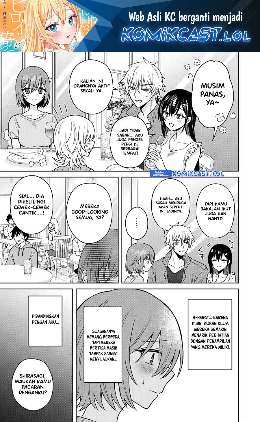 Netorare Manga no Kuzu Otoko ni Tensei Shita Hazu ga Heroine ga Yottekuru Ken Chapter 13.2 Gambar 2