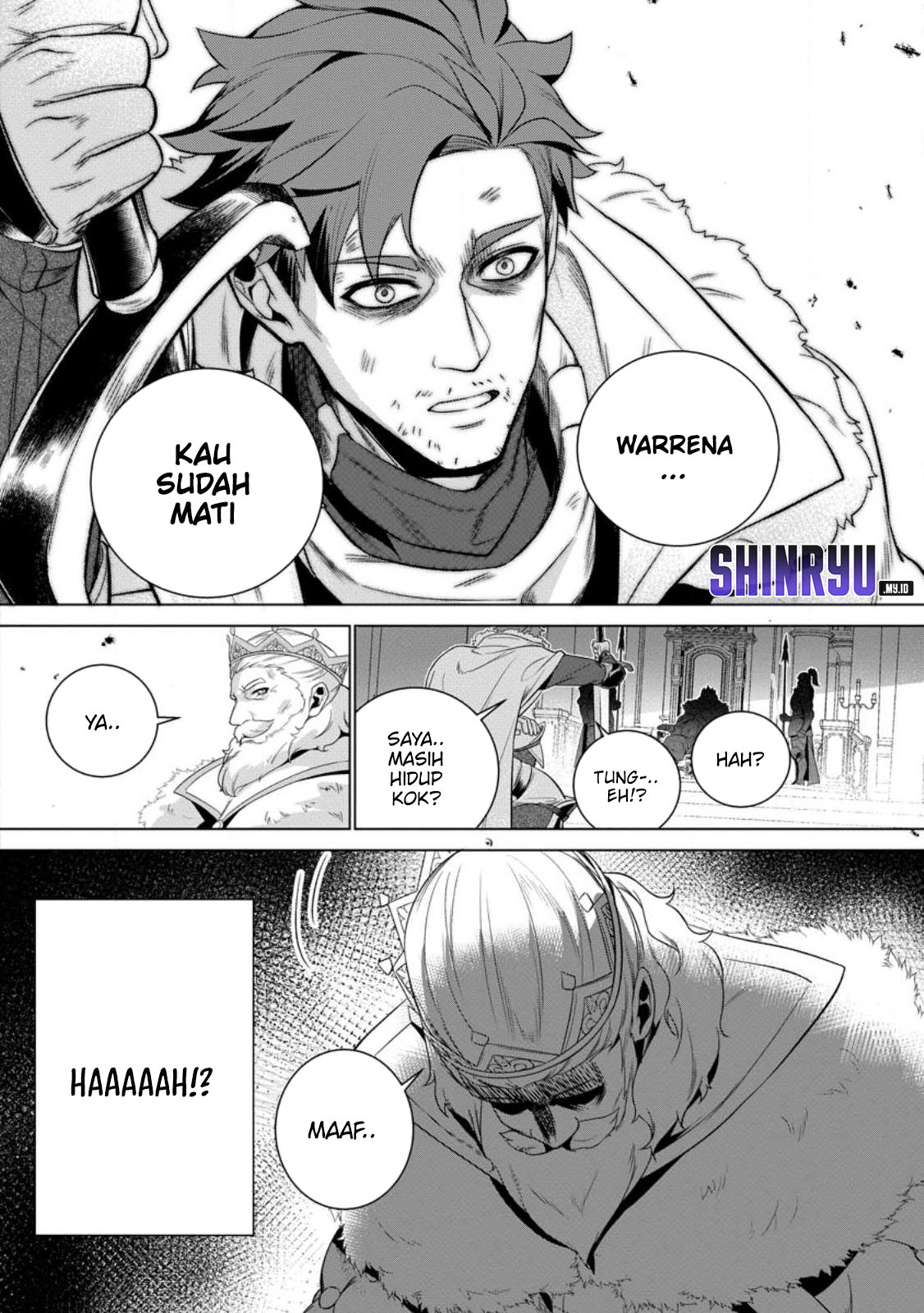 Netorare Tsuihousareta Saikyou Kishi Danchou No Ossan, Katainaka De Eiyuu Ni Matsuriagerareru Chapter 01 Gambar 17