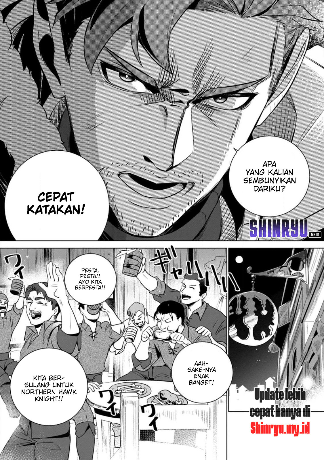 Netorare Tsuihousareta Saikyou Kishi Danchou No Ossan, Katainaka De Eiyuu Ni Matsuriagerareru Chapter 01 Gambar 21