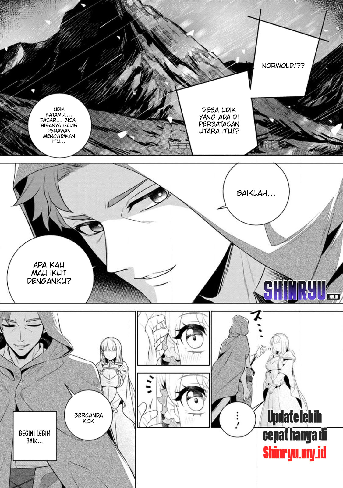 Netorare Tsuihousareta Saikyou Kishi Danchou No Ossan, Katainaka De Eiyuu Ni Matsuriagerareru Chapter 01 Gambar 31