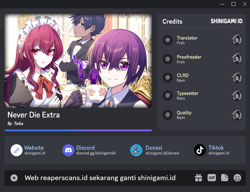 Never Die Extra Chapter 40 Gambar 1