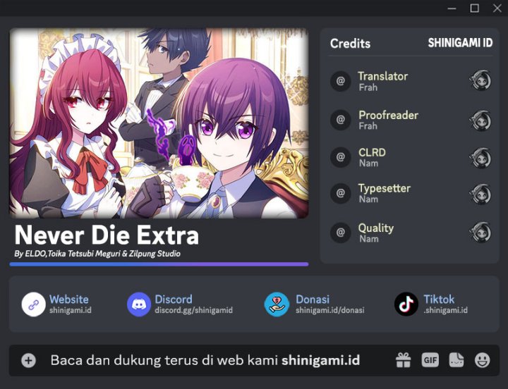 Never Die Extra Chapter 56 Gambar 1