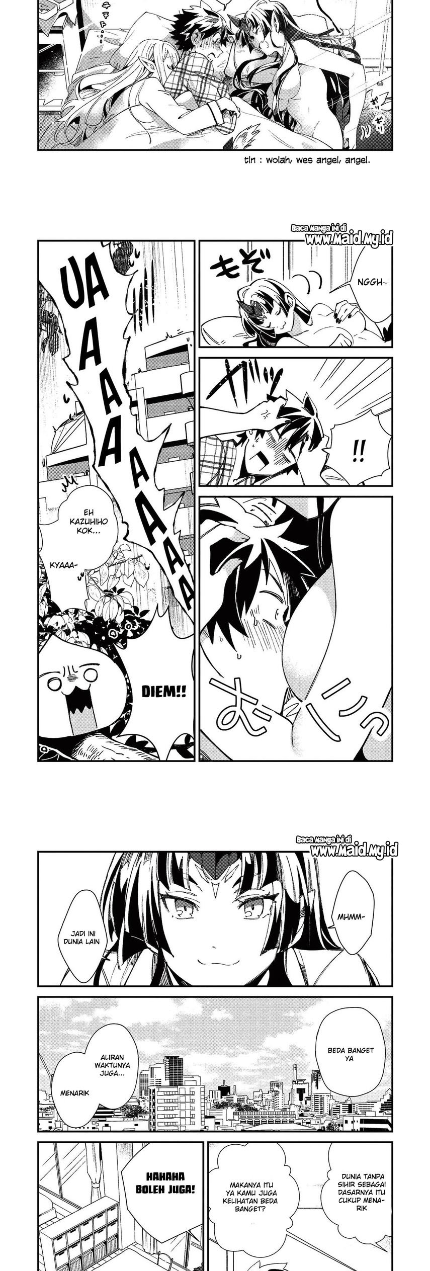 Nihon e Youkoso Elf-san. Chapter 25 Gambar 4