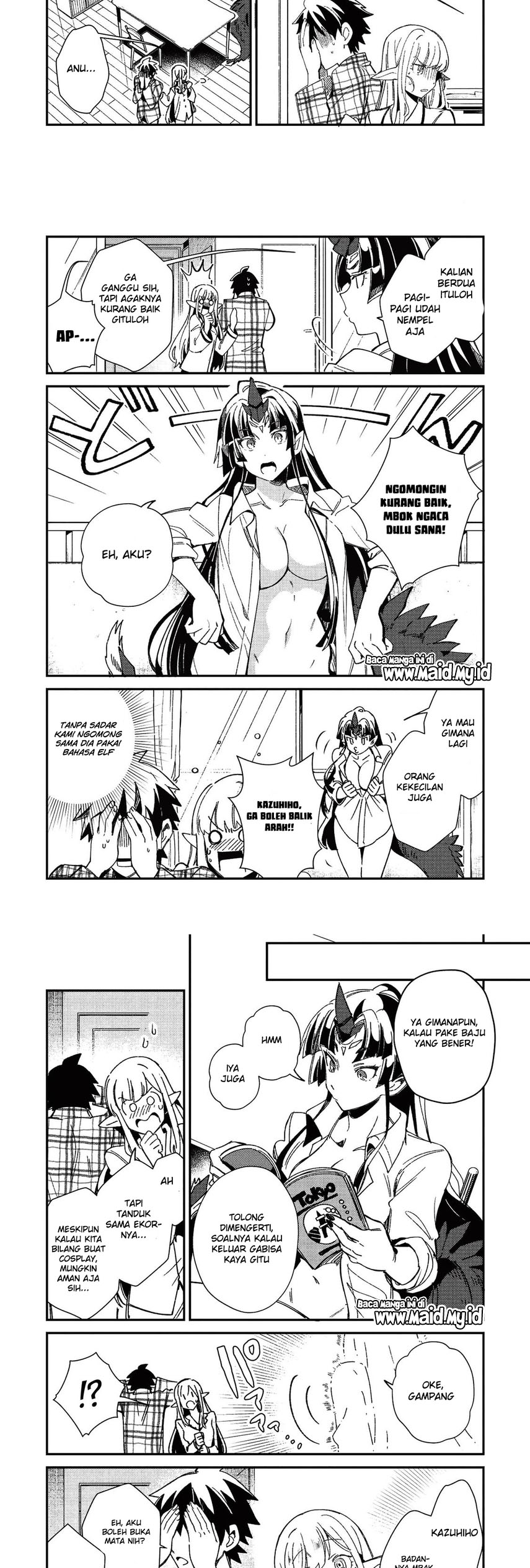 Nihon e Youkoso Elf-san. Chapter 25 Gambar 5