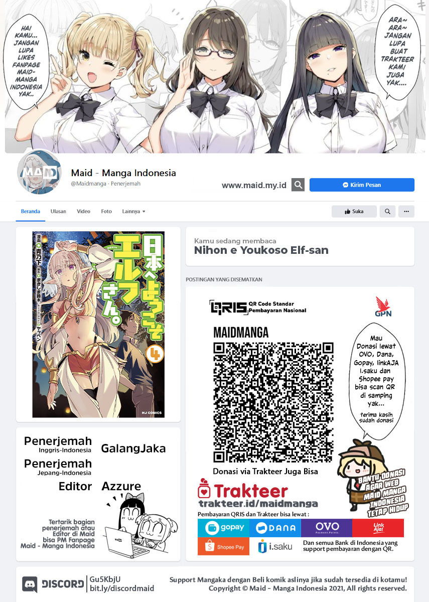 Nihon e Youkoso Elf-san. Chapter 28 Gambar 2