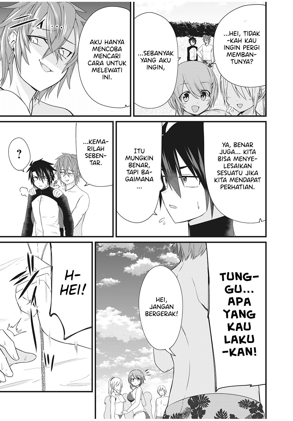 Nihongo Ga Hanasenai Roshiajin Bishojo Tennyusei Ga Tayoreru No Wa, Ta Gengo Masuta No Ore (I’m The Only Multilingual Master a Russian Transfer Girl Student Who Can’t Speak Japanese Can Rely On) Chapter 08 Gambar 4