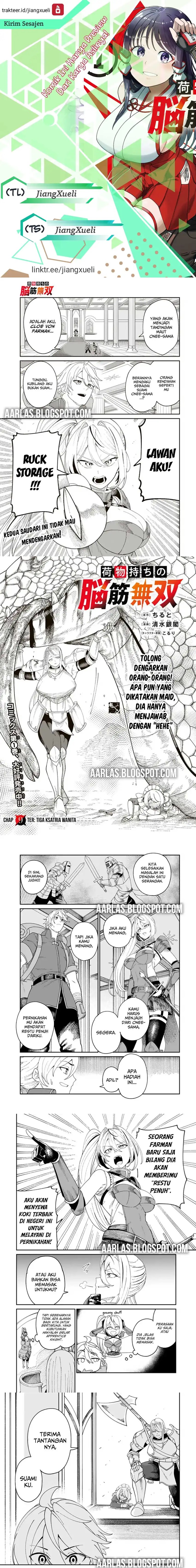 Nimotsu Mochi no Nousuji Musou Chapter 09.1 Gambar 1