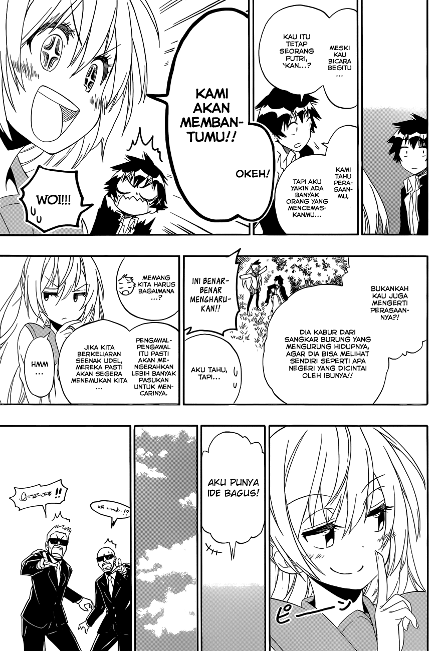 Nisekoi Chapter 136 Gambar 9