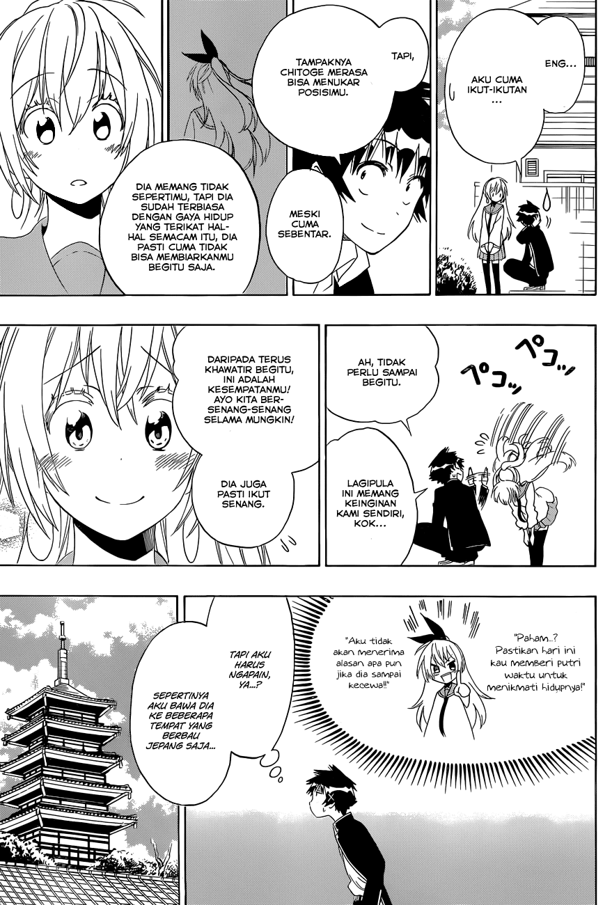 Nisekoi Chapter 136 Gambar 11