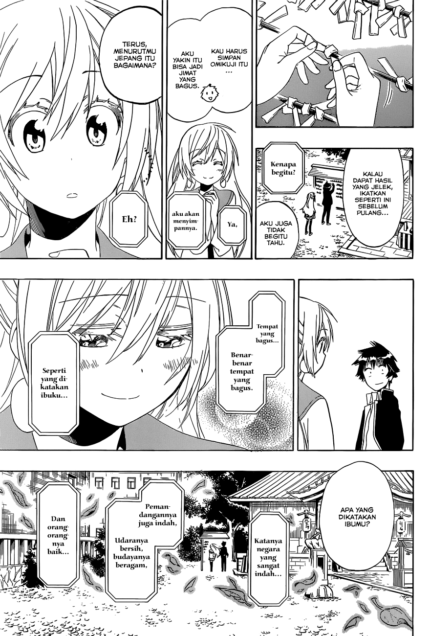 Nisekoi Chapter 137 Gambar 15