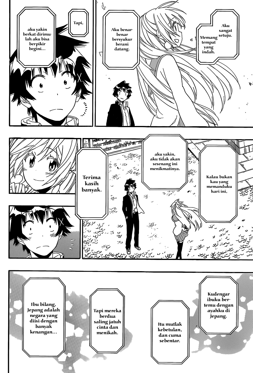 Nisekoi Chapter 137 Gambar 16