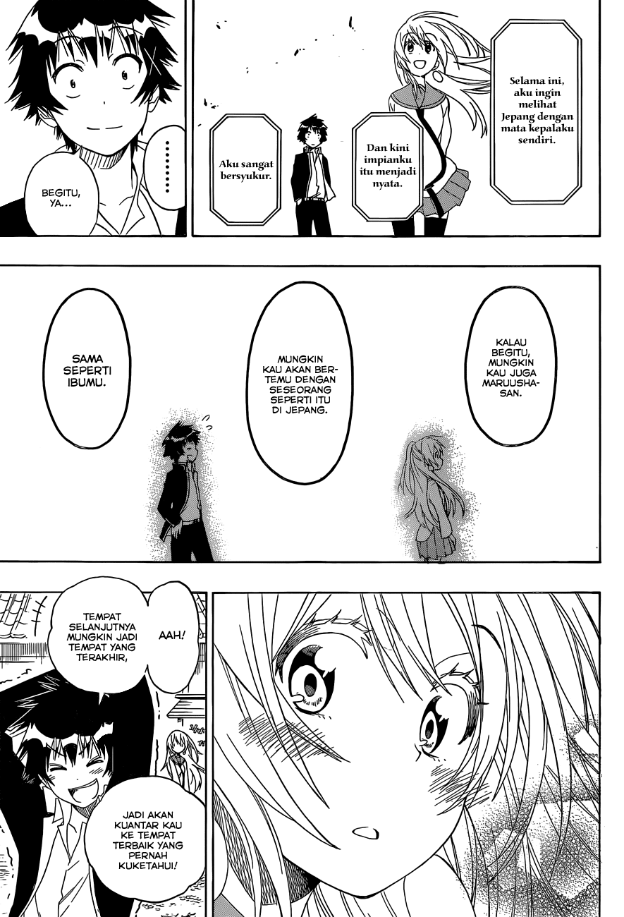 Nisekoi Chapter 137 Gambar 17