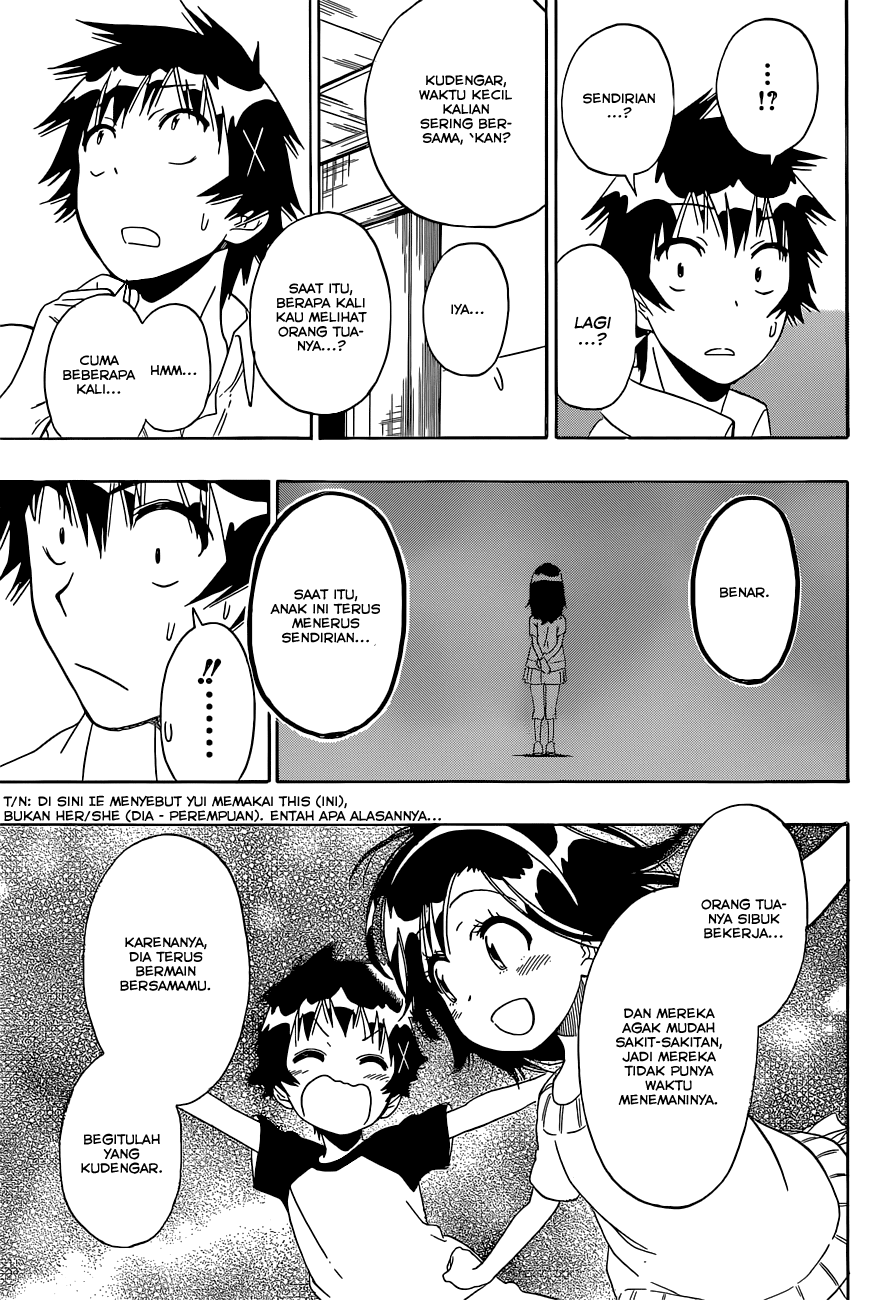 Nisekoi Chapter 147 Gambar 6