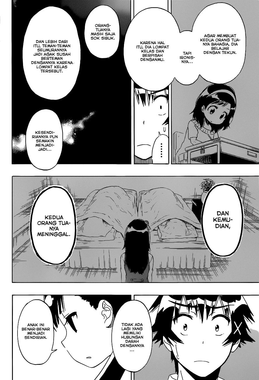 Nisekoi Chapter 147 Gambar 7
