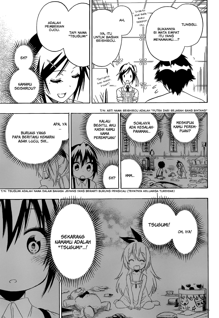 Nisekoi Chapter 149 Gambar 12