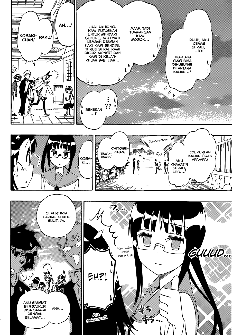 Nisekoi Chapter 151 Gambar 15