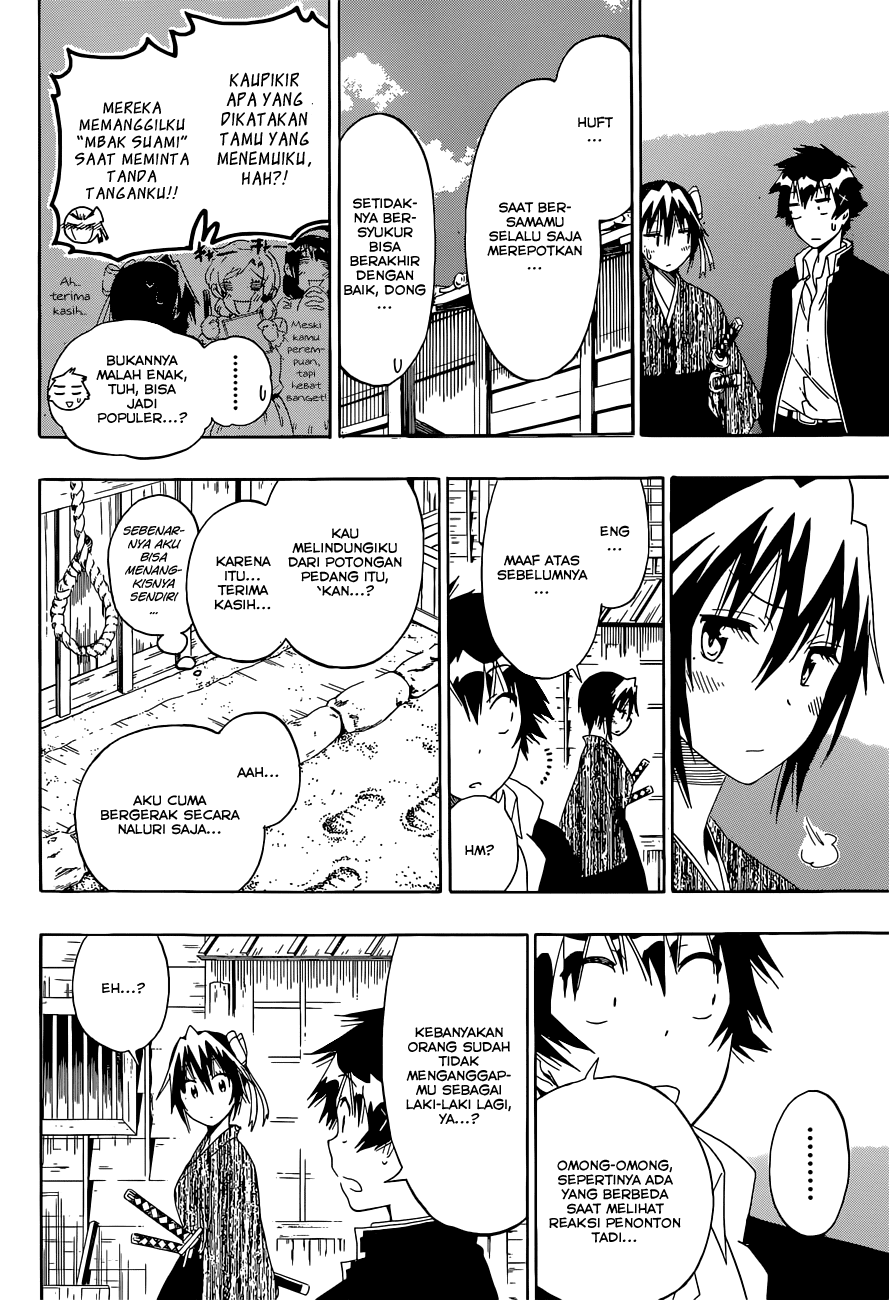 Nisekoi Chapter 153 Gambar 15