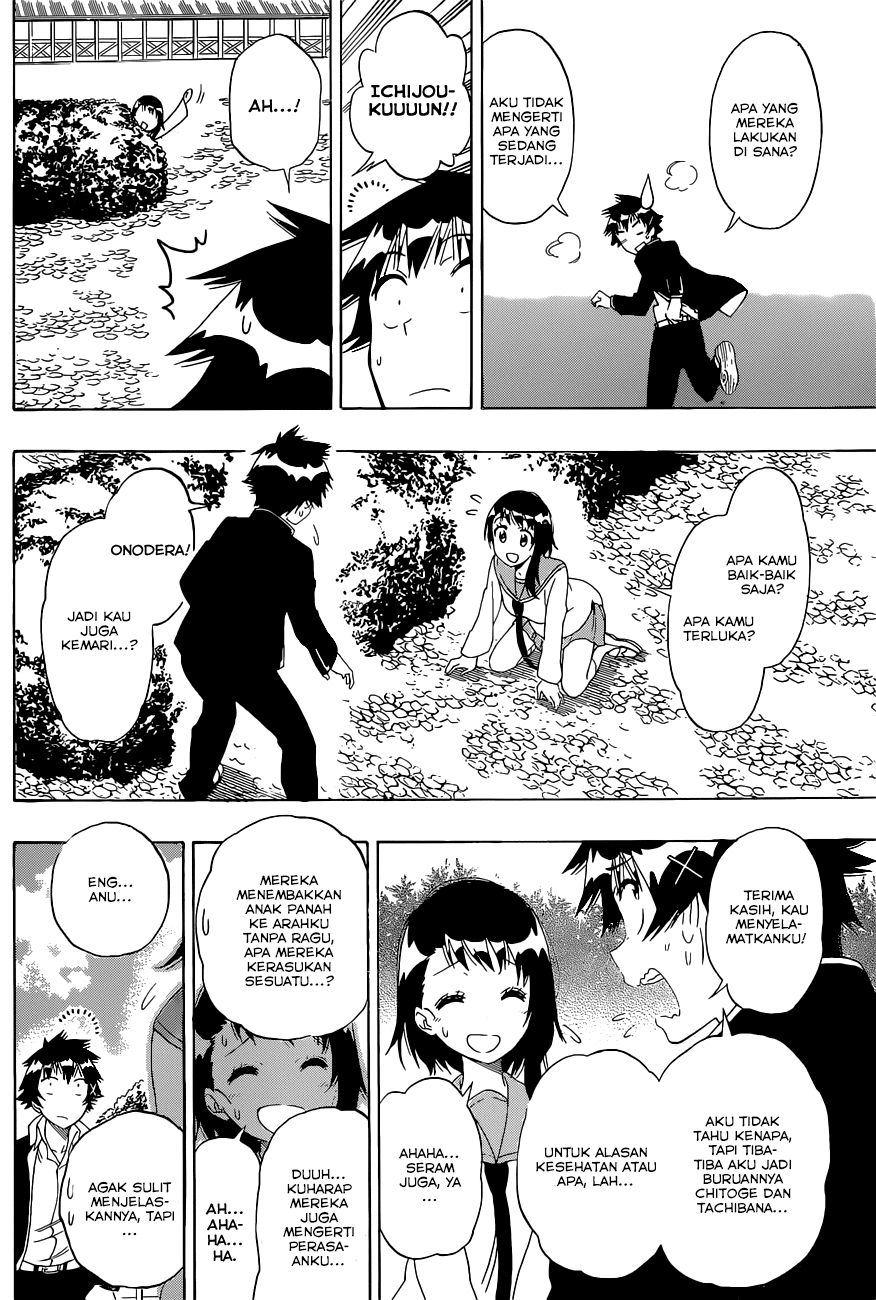 Nisekoi Chapter 155 Gambar 17