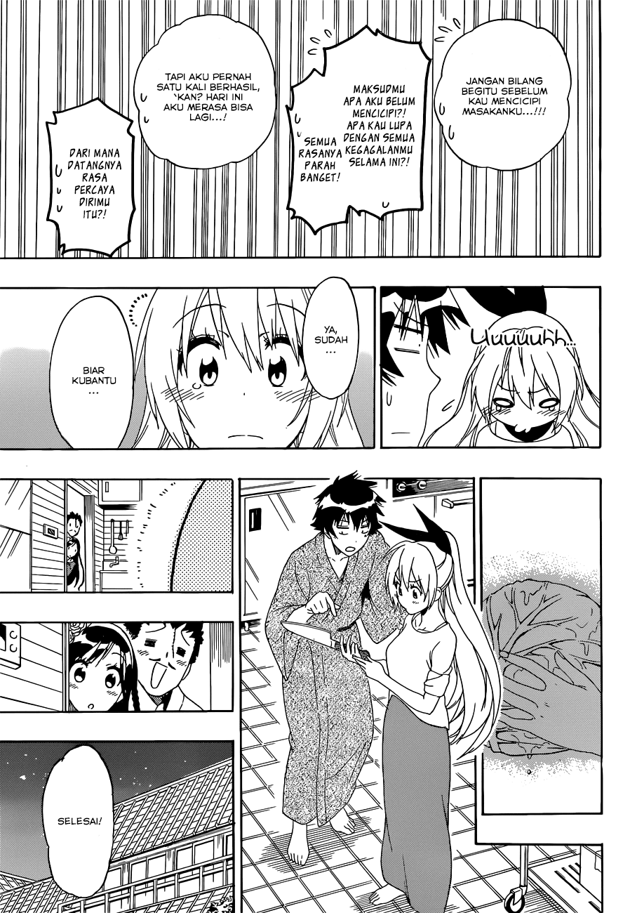 Nisekoi Chapter 163 Gambar 8