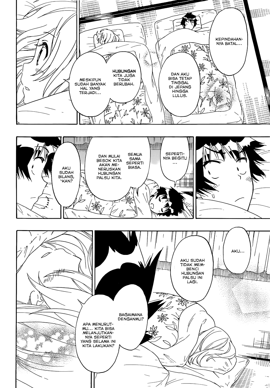 Nisekoi Chapter 163 Gambar 11