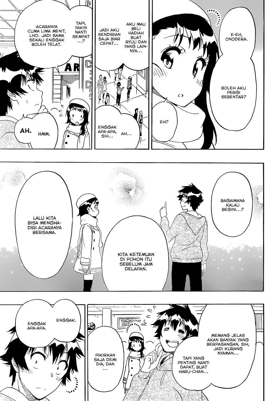 Nisekoi Chapter 166 Gambar 15