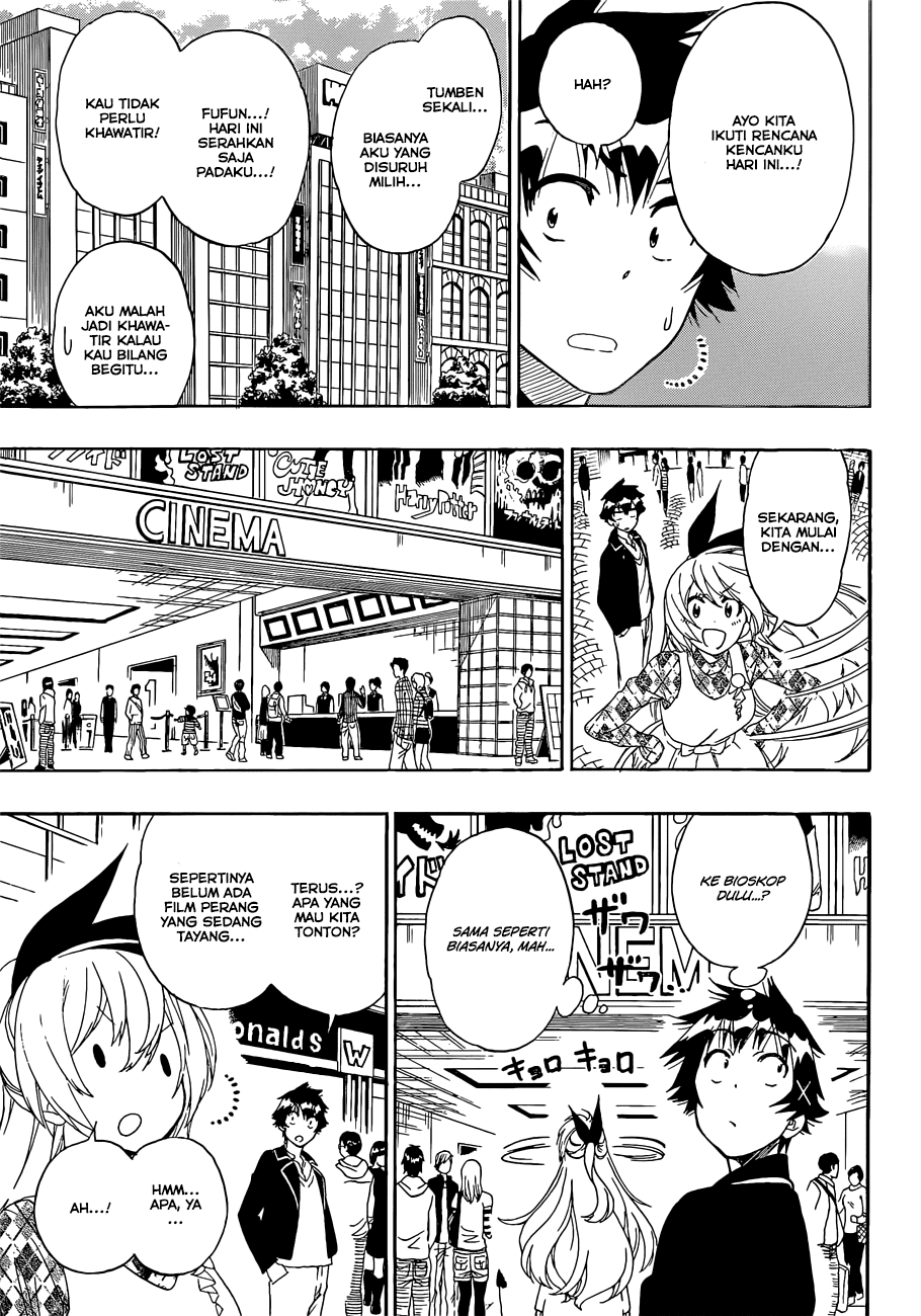 Nisekoi Chapter 174 Gambar 4