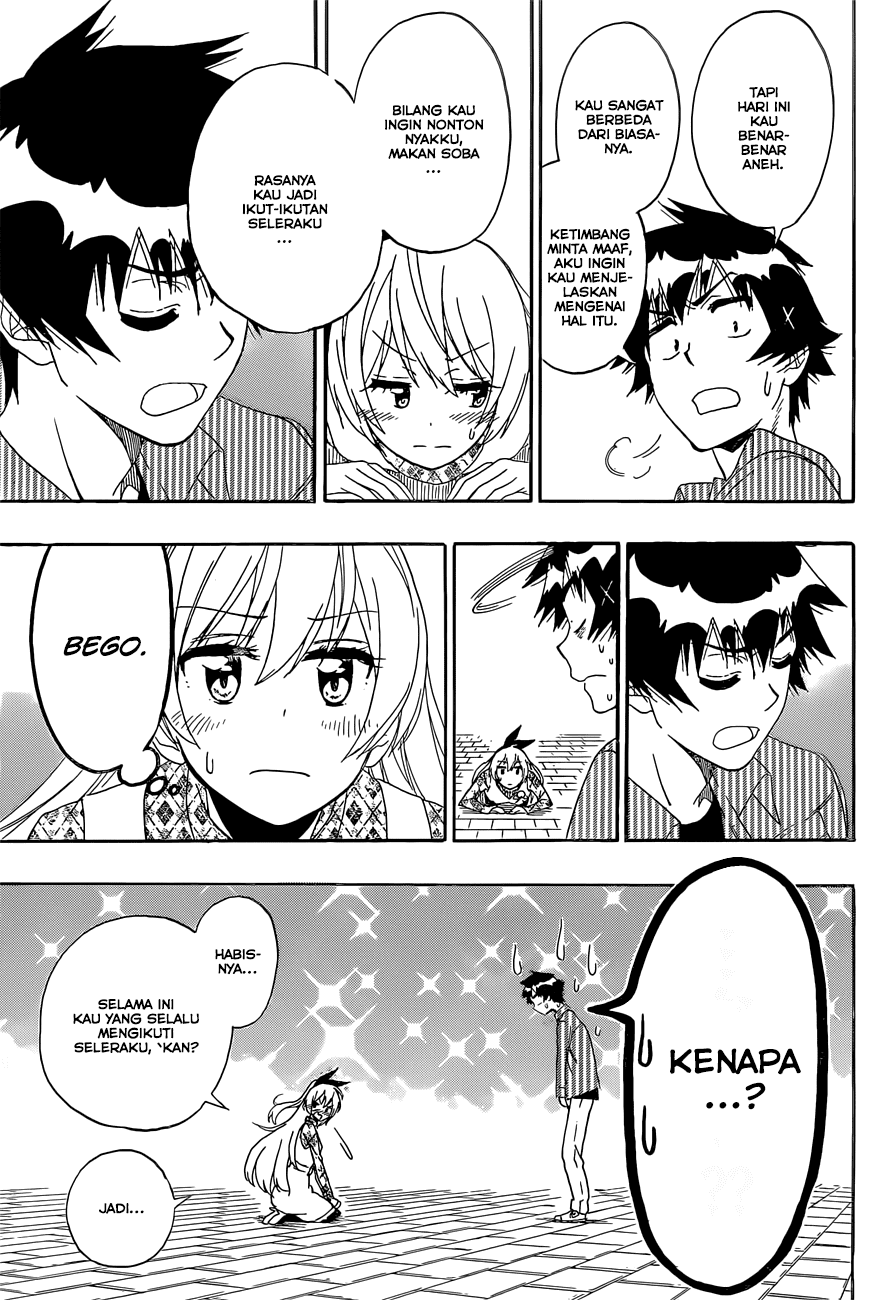 Nisekoi Chapter 174 Gambar 16