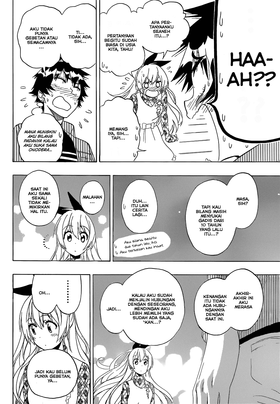 Nisekoi Chapter 174 Gambar 19