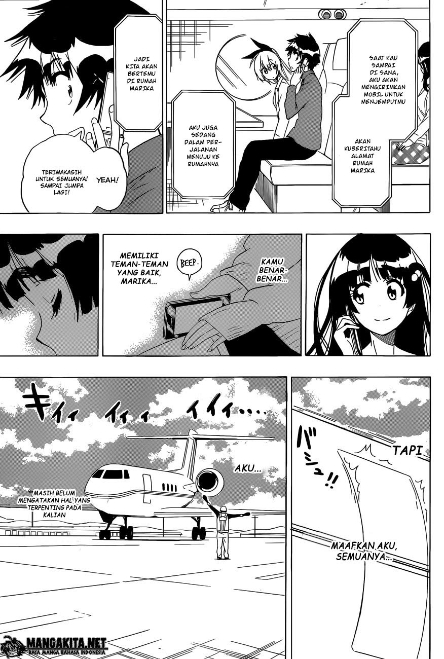 Nisekoi Chapter 183 Gambar 4