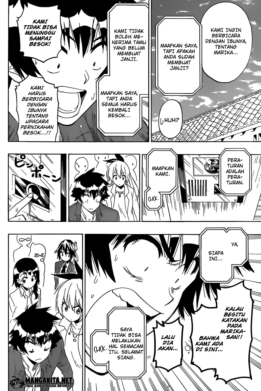 Nisekoi Chapter 183 Gambar 13
