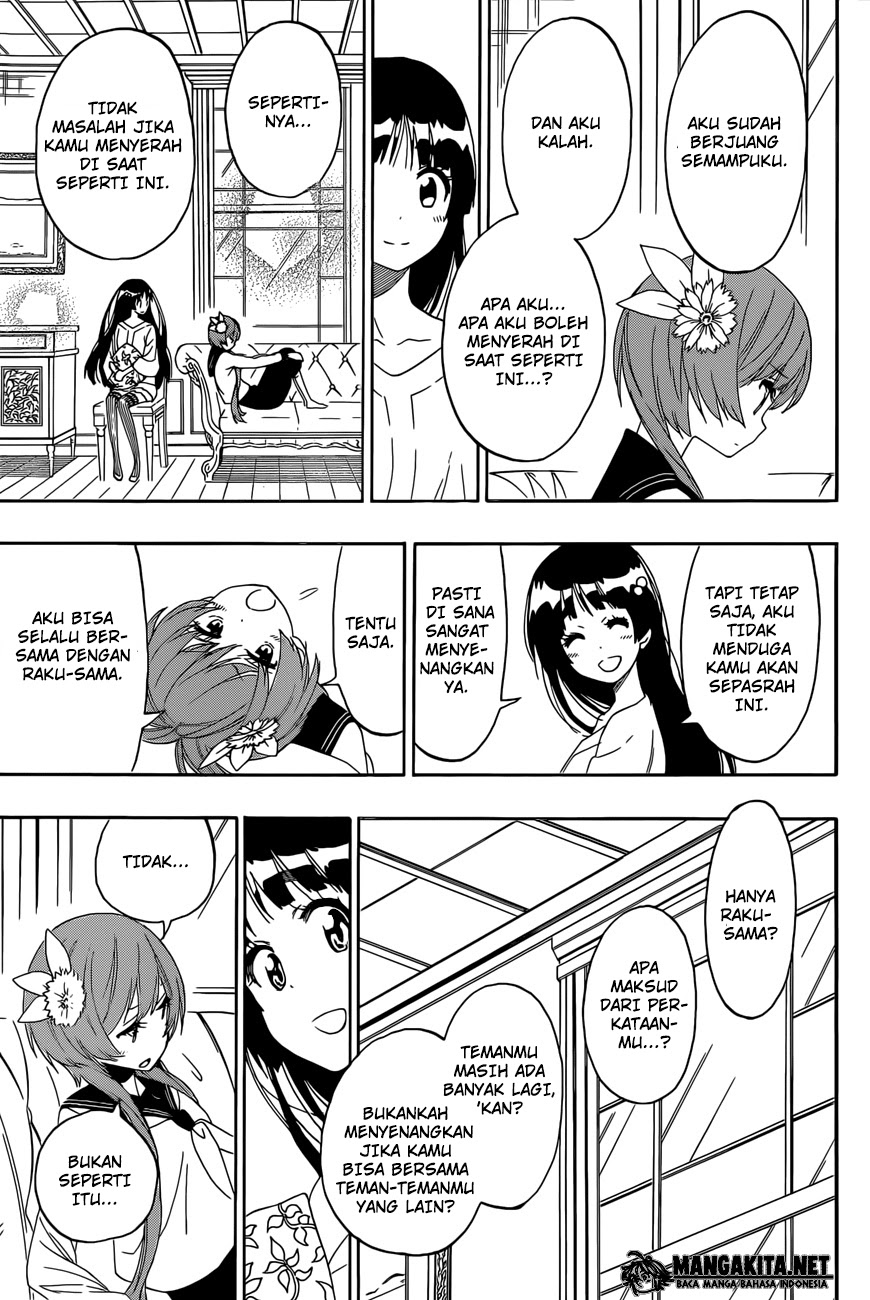 Nisekoi Chapter 183 Gambar 16