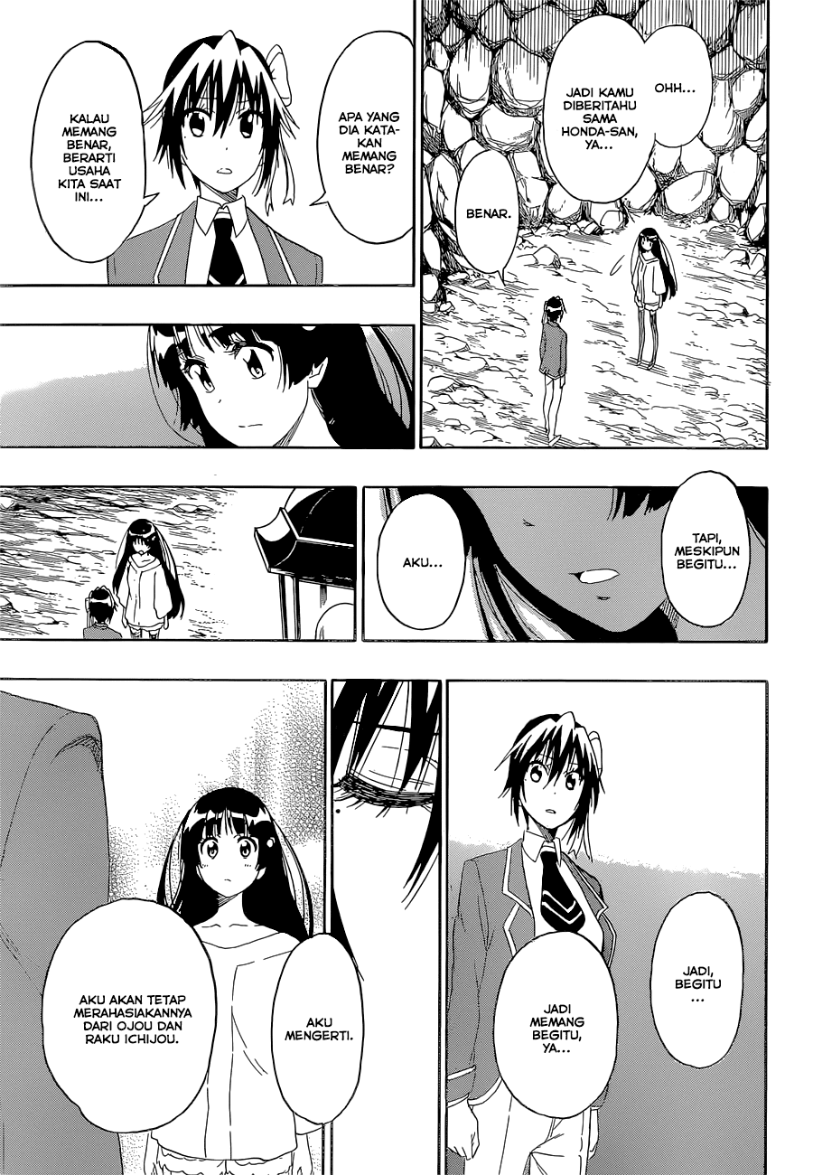 Nisekoi Chapter 188 Gambar 15