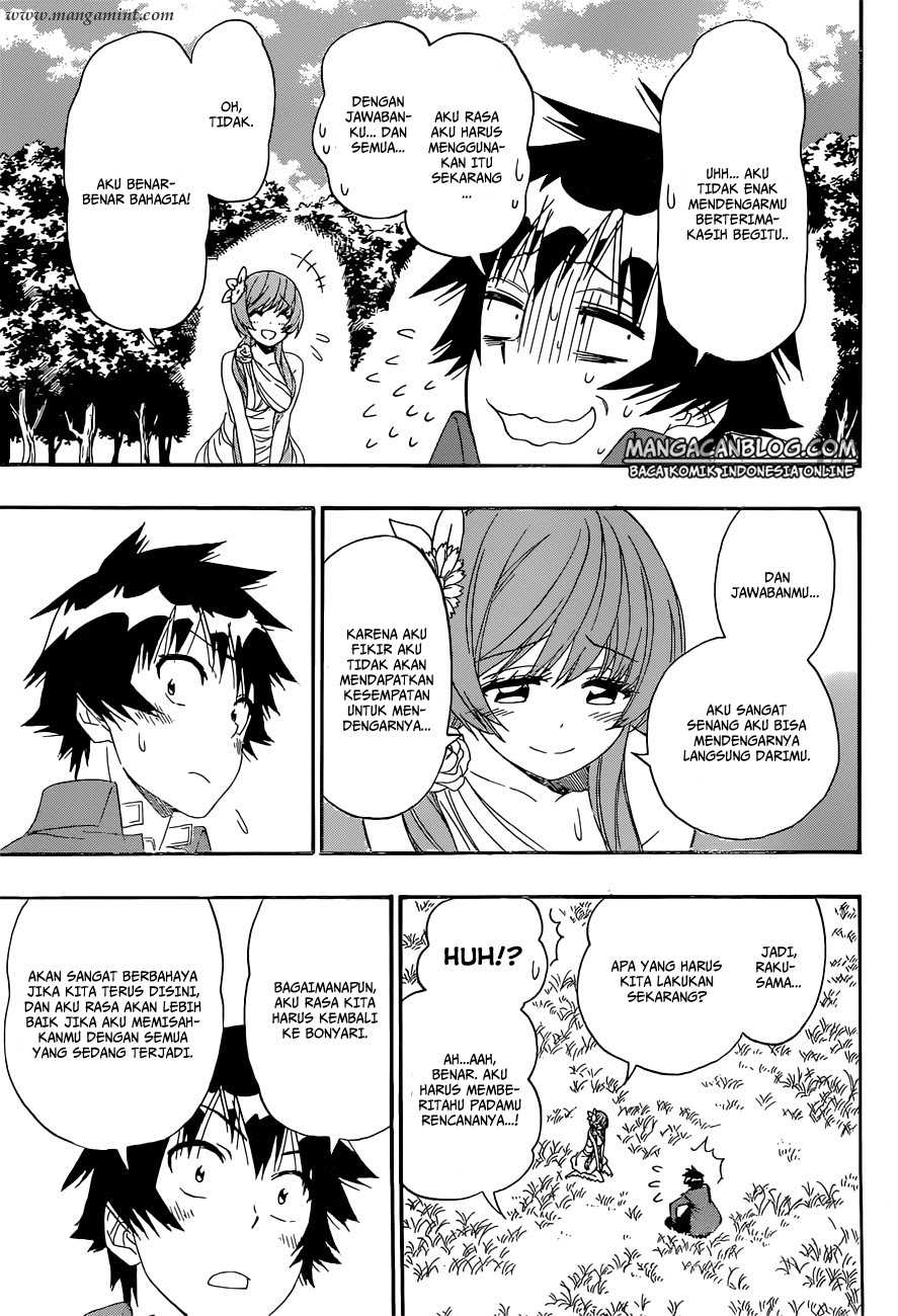 Nisekoi Chapter 194 Gambar 7