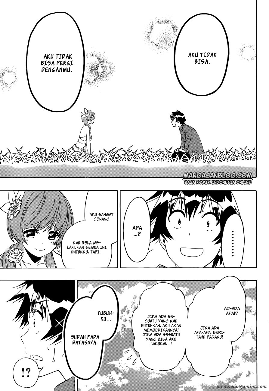 Nisekoi Chapter 194 Gambar 9