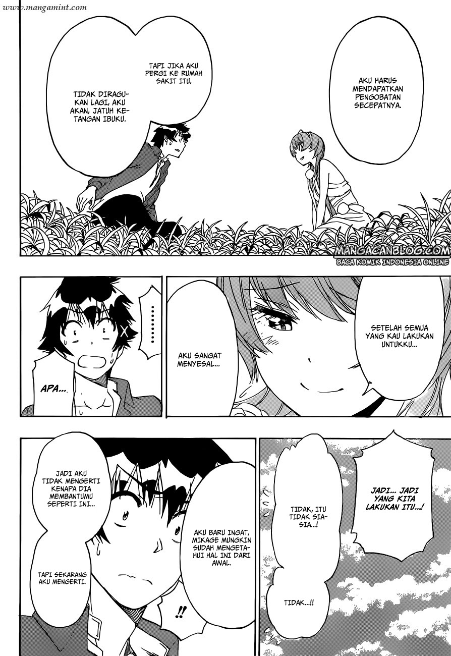 Nisekoi Chapter 194 Gambar 12