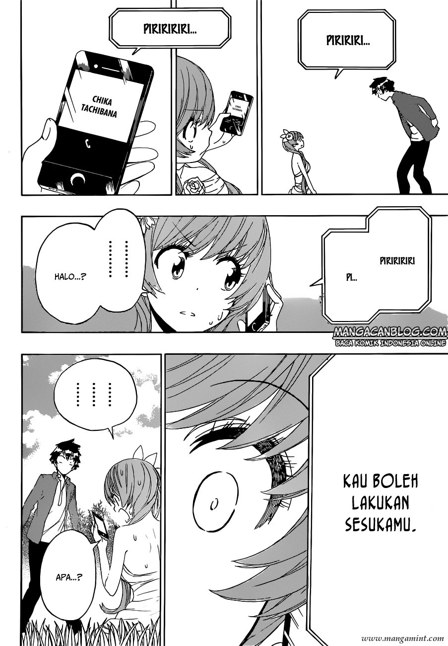 Nisekoi Chapter 194 Gambar 16