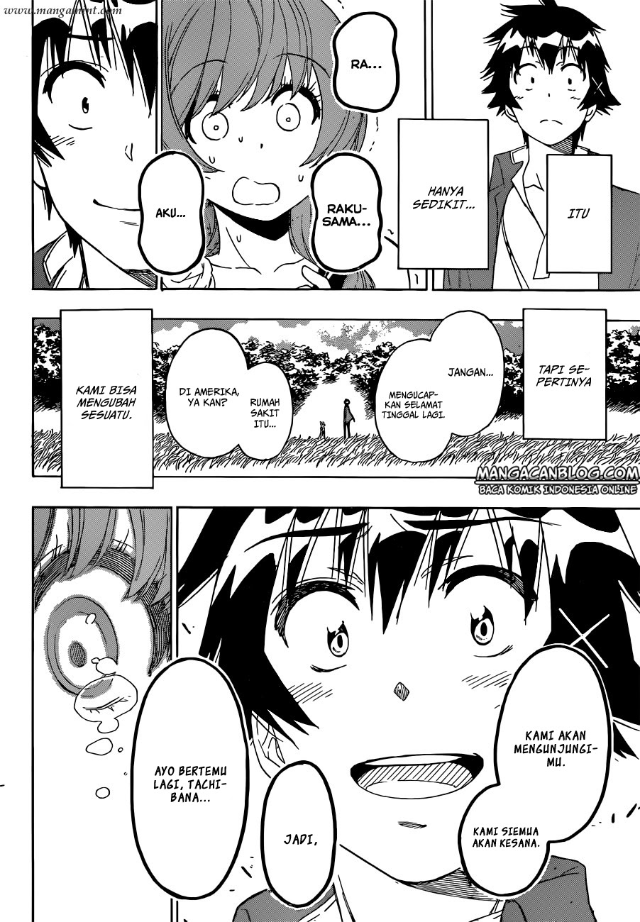 Nisekoi Chapter 194 Gambar 18