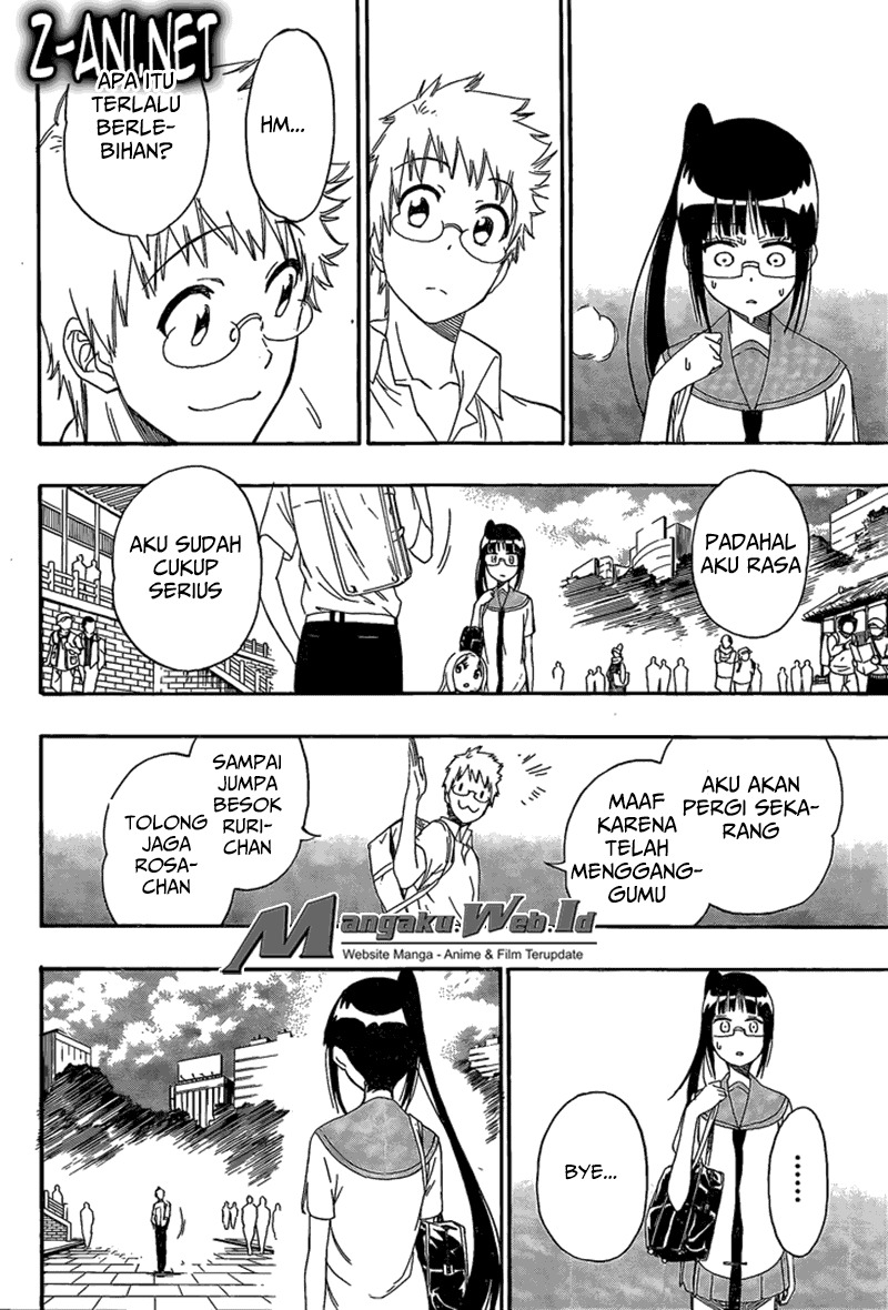 Nisekoi Chapter 209 Gambar 11