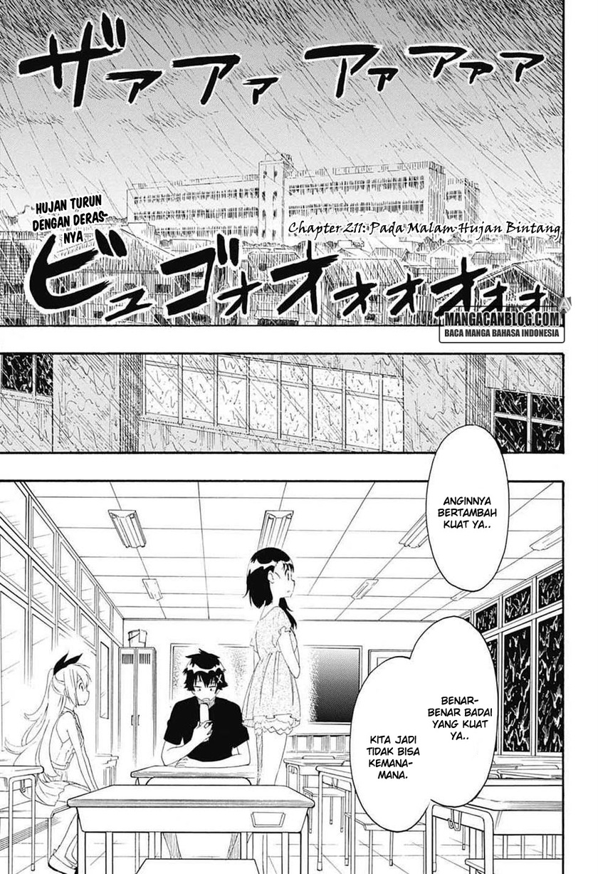 Nisekoi Chapter 211 Gambar 1