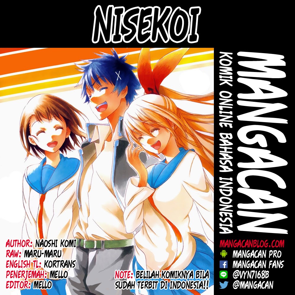 Nisekoi Chapter 217 Gambar 1