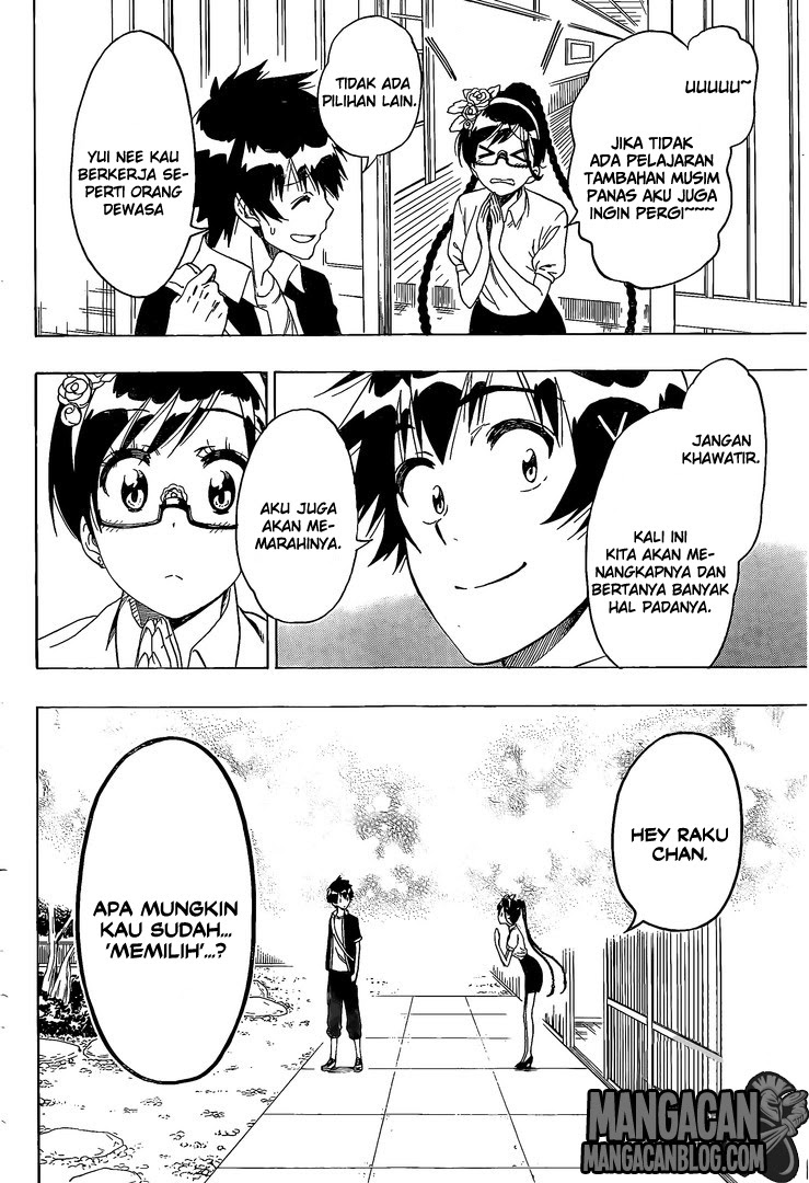 Nisekoi Chapter 218 Gambar 5