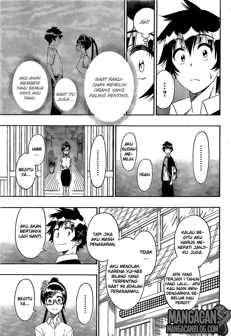 Nisekoi Chapter 218 Gambar 6