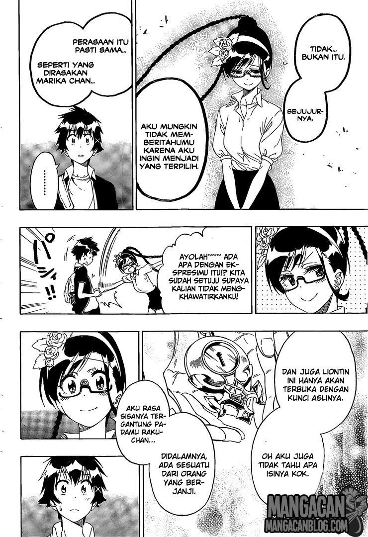 Nisekoi Chapter 218 Gambar 9