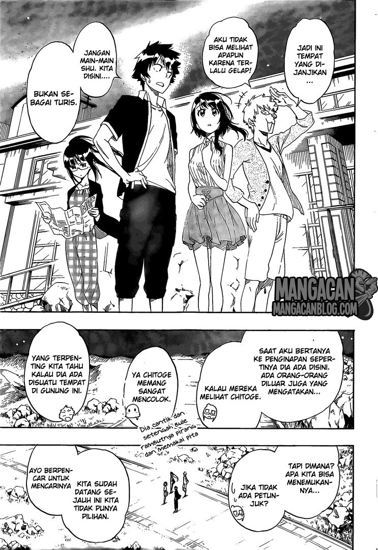Nisekoi Chapter 218 Gambar 12