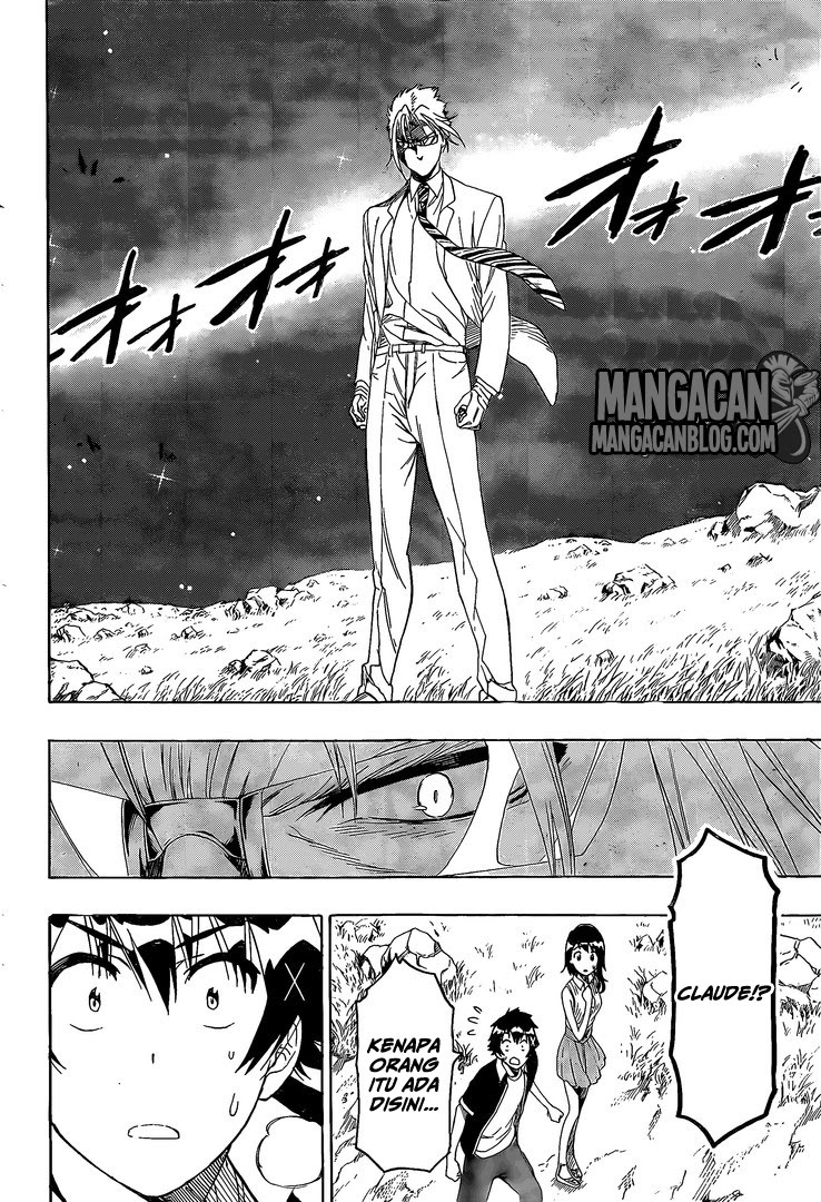 Nisekoi Chapter 218 Gambar 15