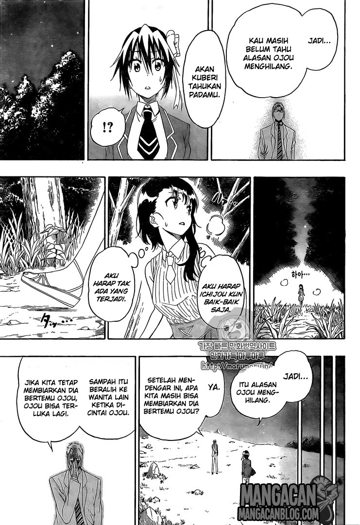 Nisekoi Chapter 219 Gambar 4