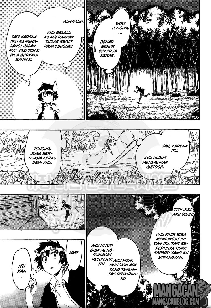 Nisekoi Chapter 219 Gambar 10