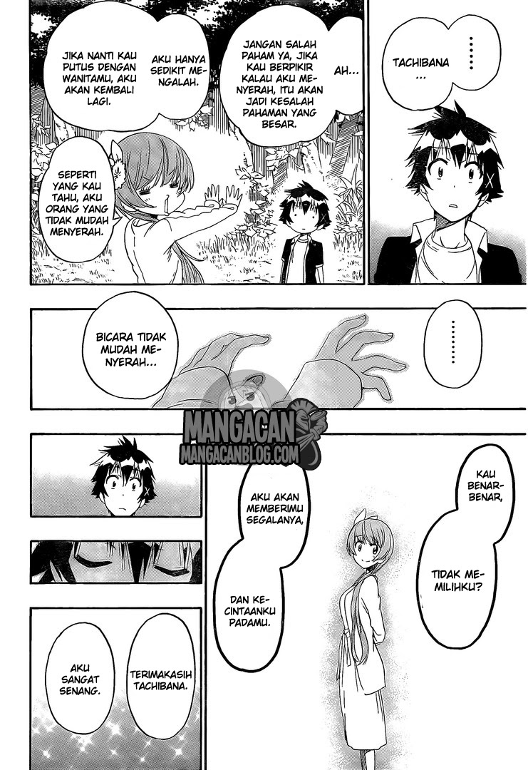 Nisekoi Chapter 219 Gambar 17