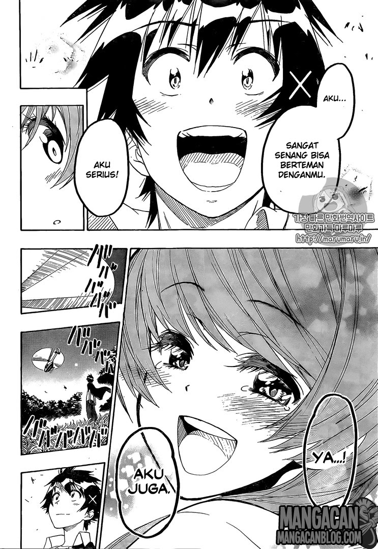 Nisekoi Chapter 219 Gambar 19